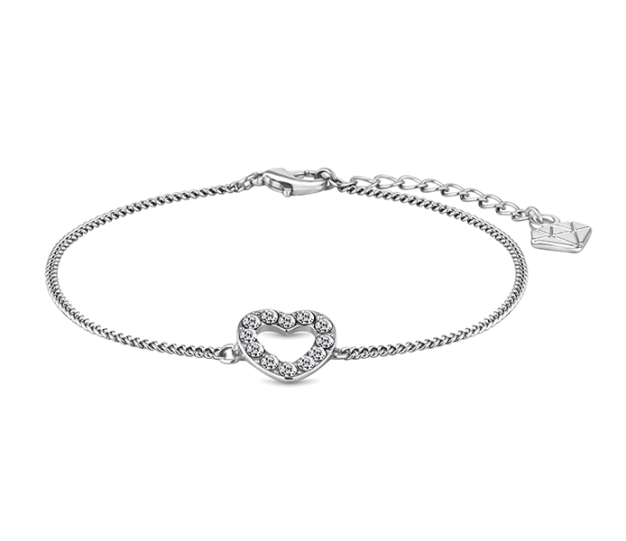 Pavé Heart Bracelet