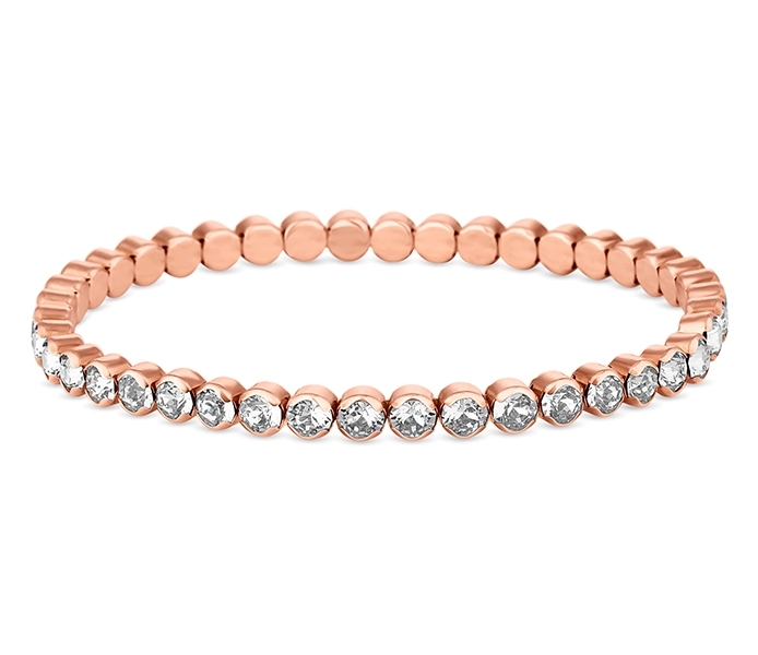 Rose Tennis Bracelet