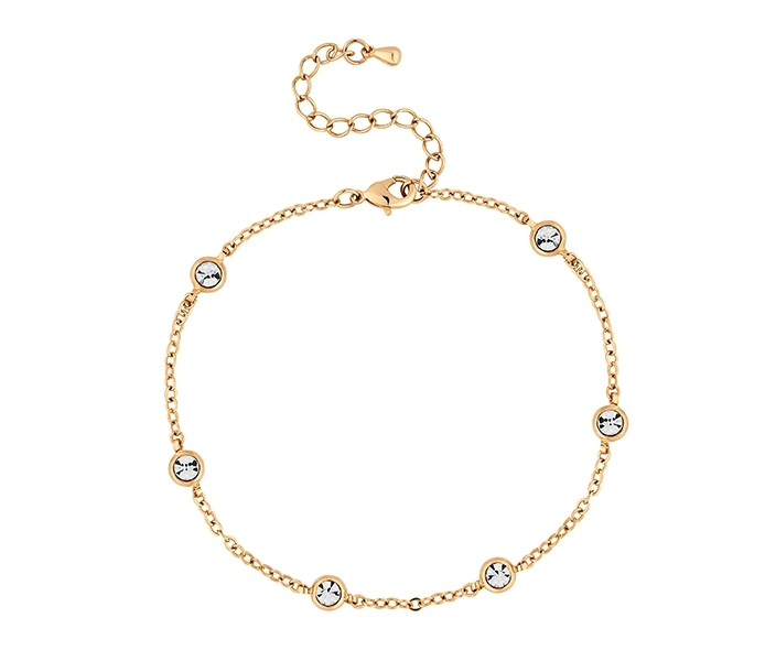 Dewdrop Bracelet in Gold Plate