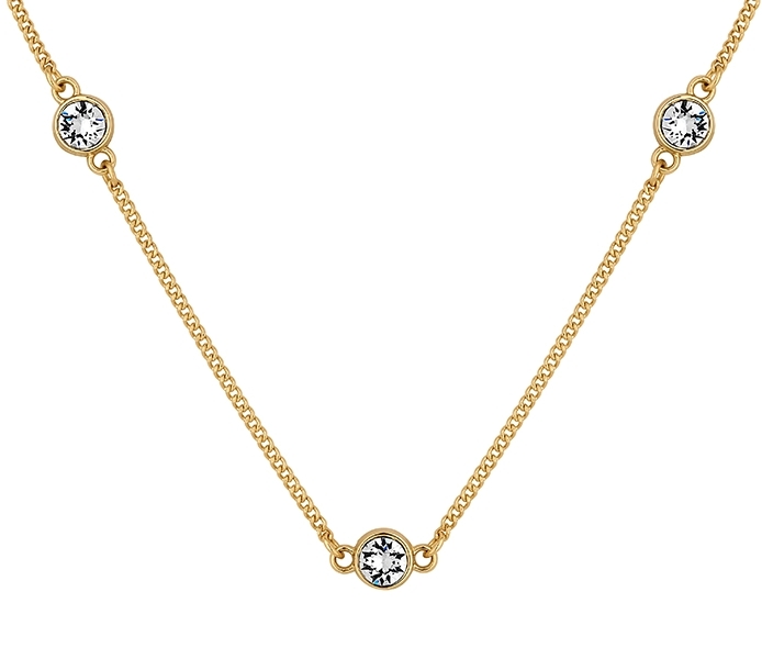 Dew Drop Necklace in Gold Plate