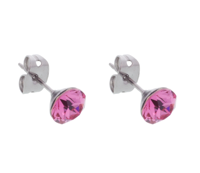 Rose Stud Earrings