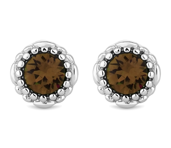 June Gemstone Stud Earrings