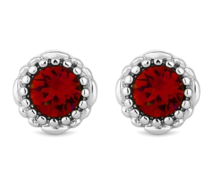 July Gemstone Stud Earrings